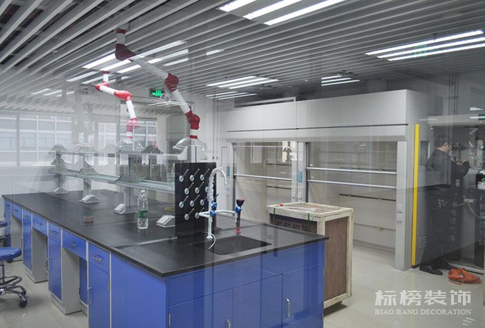 新華粵石化廠房和實驗室裝修2